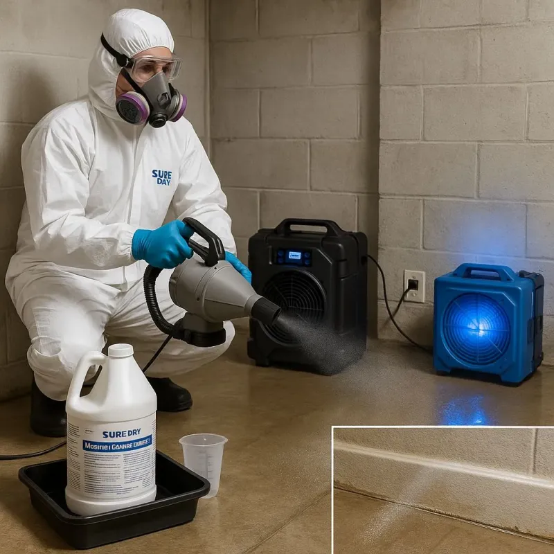 Sanitization and Odor Removal process in Apalachin, NY