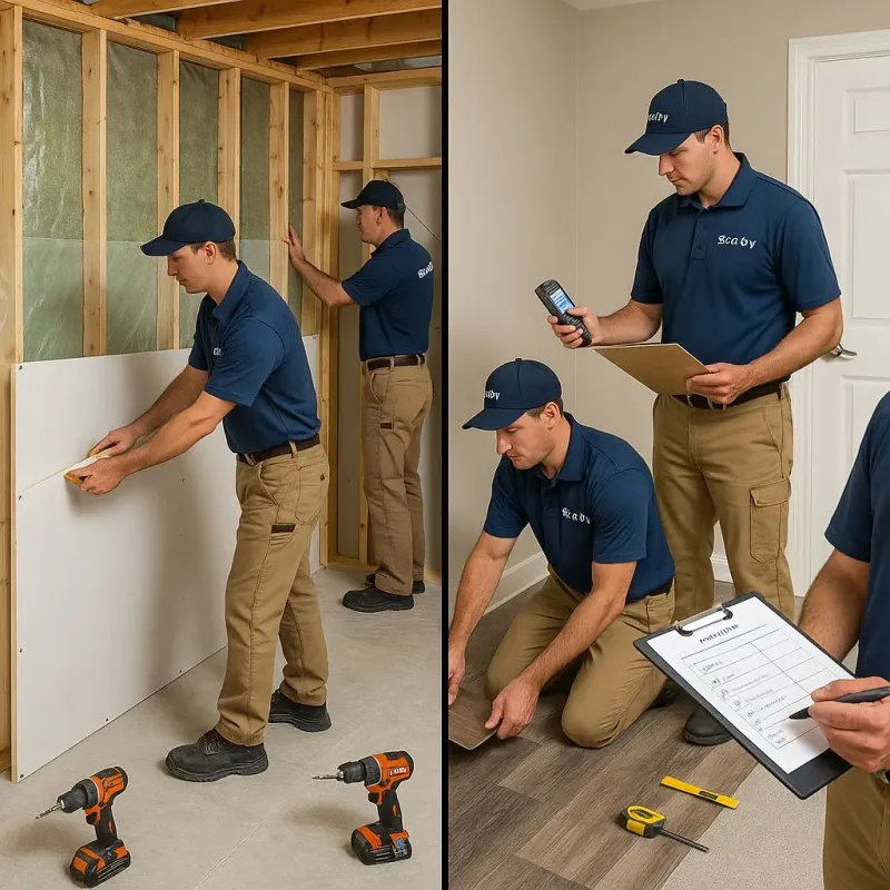 Repairs and Reconstruction process in Apalachin, NY